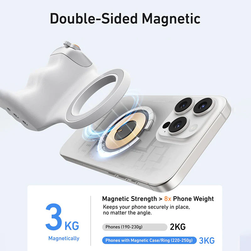 Sakerplus Fun Shot Magnetic Grip & Magnetic Selfie Light - Image 6