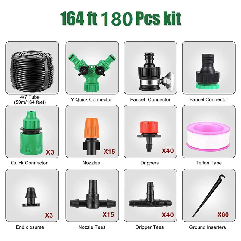 Sakerplus Garden Irrigation Pro Kit - Image 2