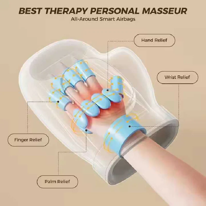 Sakerplus Hand Massager with Heat Compression - Image 8