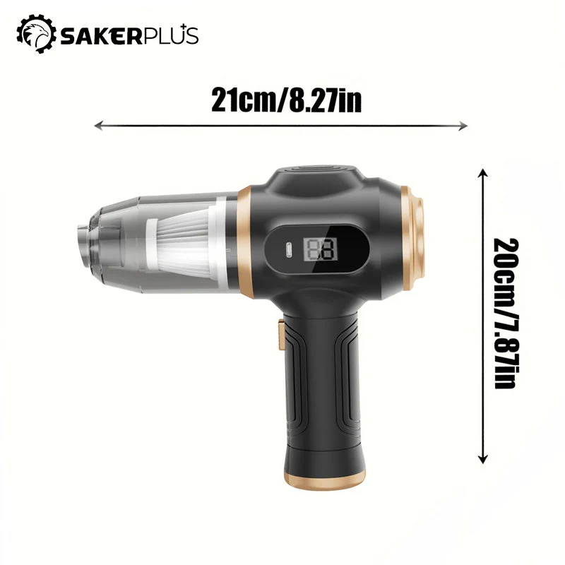 Sakerplus Handheld Cordless Car Vacuum Cleaner - Image 13