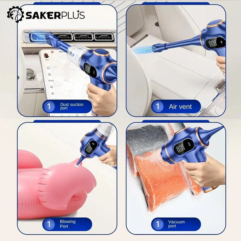 Sakerplus Handheld Cordless Car Vacuum Cleaner - Image 20