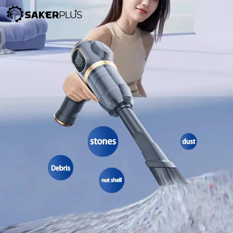 Sakerplus Handheld Cordless Car Vacuum Cleaner - Image 6