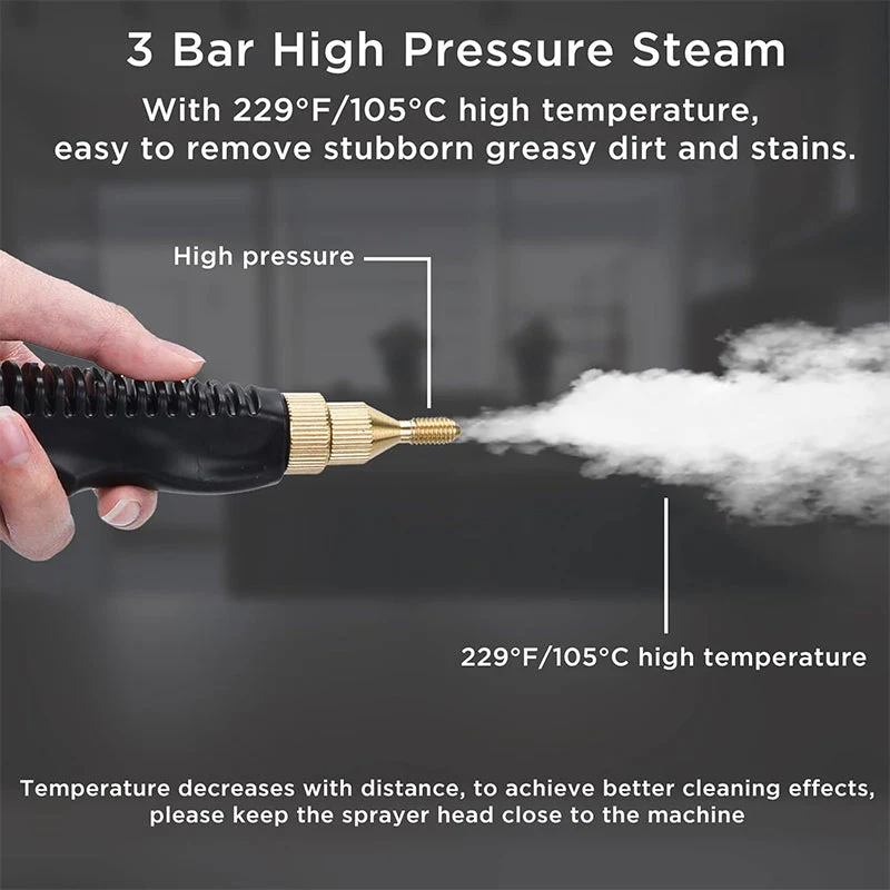 Sakerplus® Handheld Steam Cleaner - Image 4