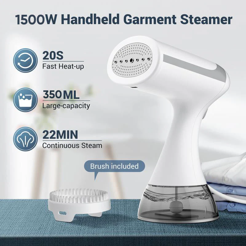 Sakerplus Handheld Travel Clothes Steamer - Image 3