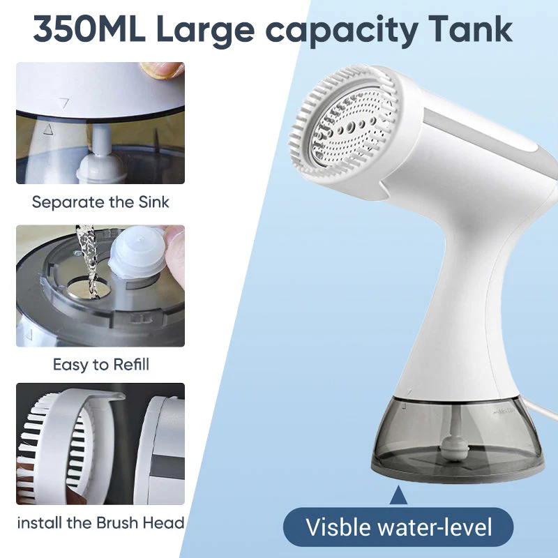 Sakerplus Handheld Travel Clothes Steamer - Image 5