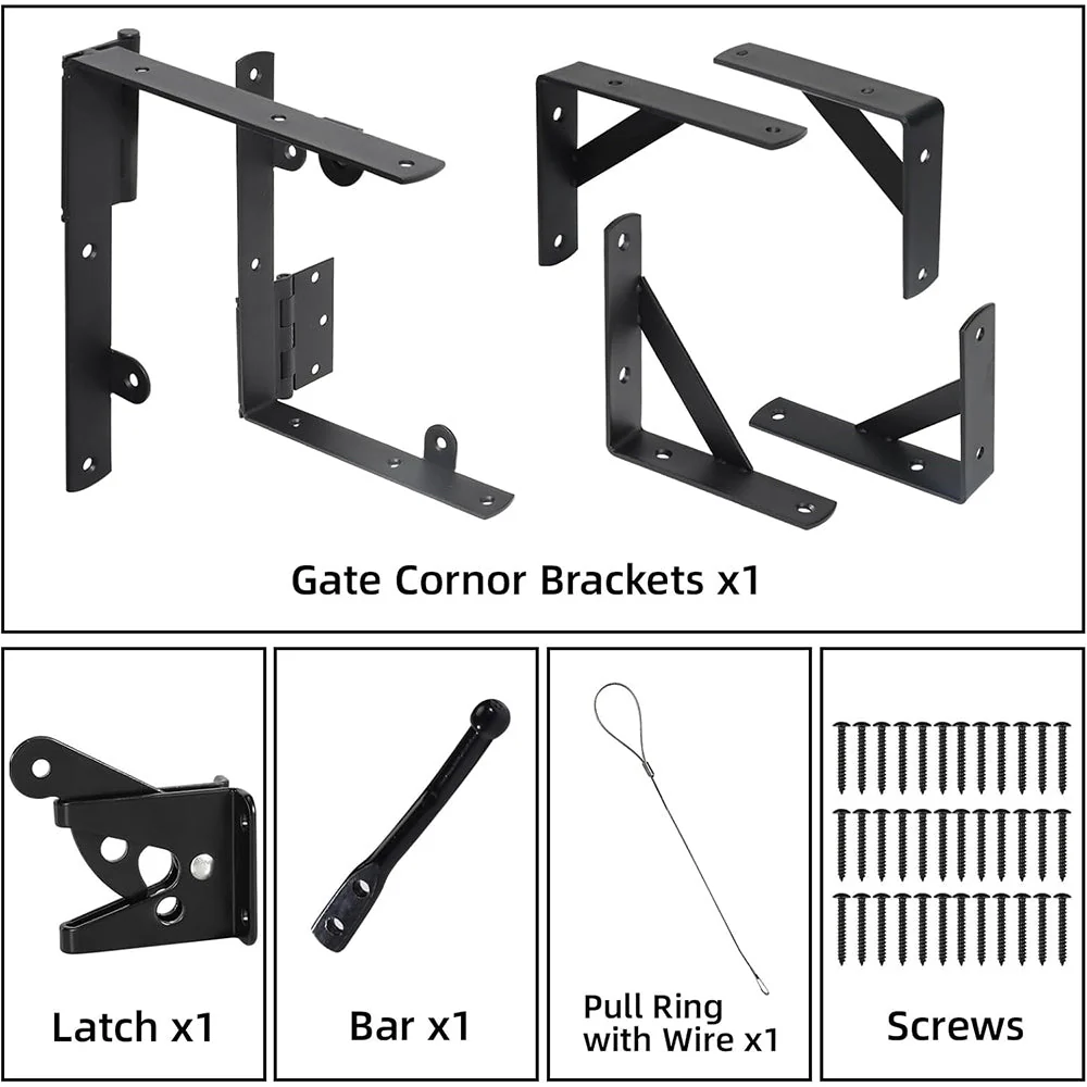 Sakerplus Heavy Duty Gate Brace Kit - Image 3