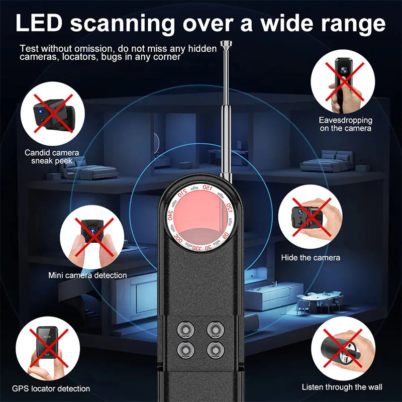 Sakerplus Hidden Camera And Bug Detector - Image 10