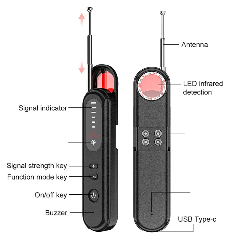 Sakerplus Hidden Camera And Bug Detector - Image 14