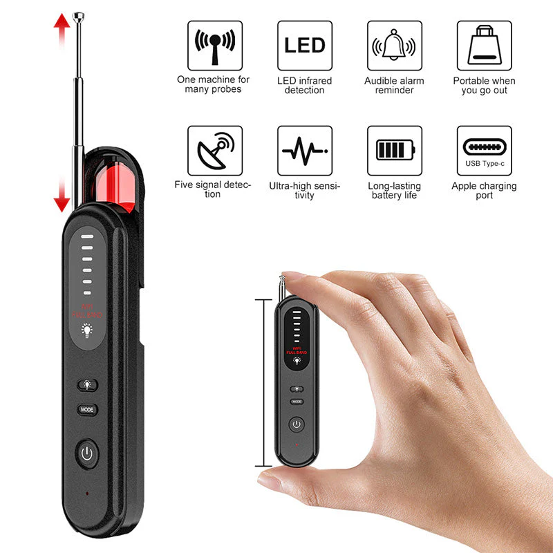 Sakerplus Hidden Camera And Bug Detector - Image 15