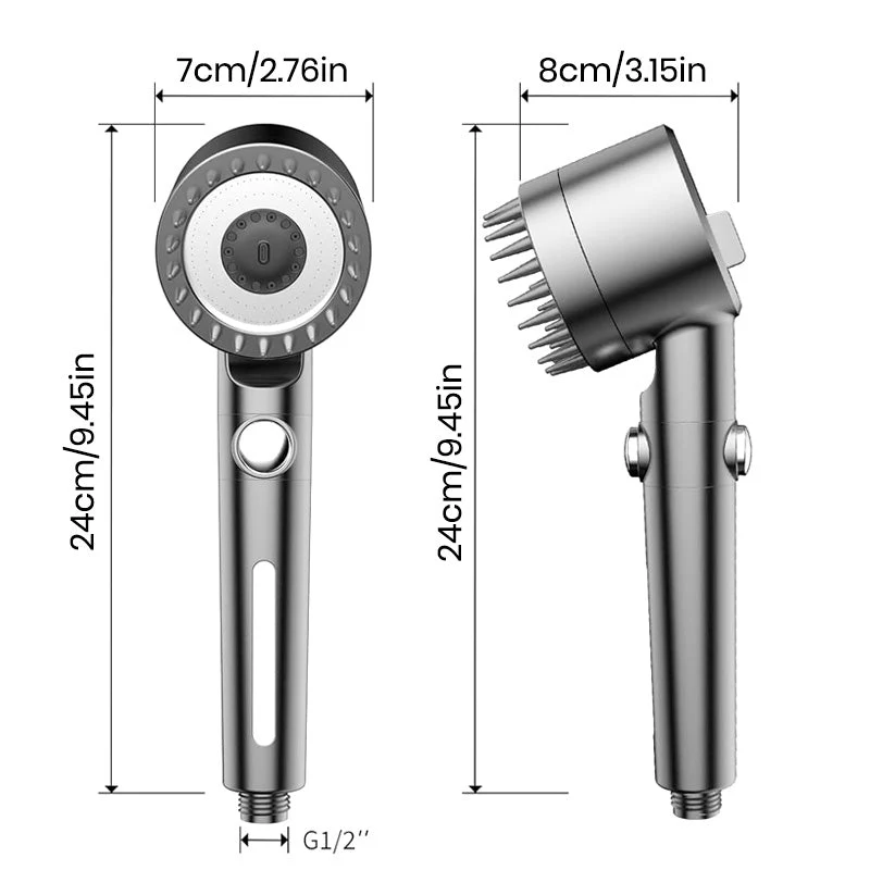 Sakerplus High Pressure Handheld Filtered Showerhead - Image 10