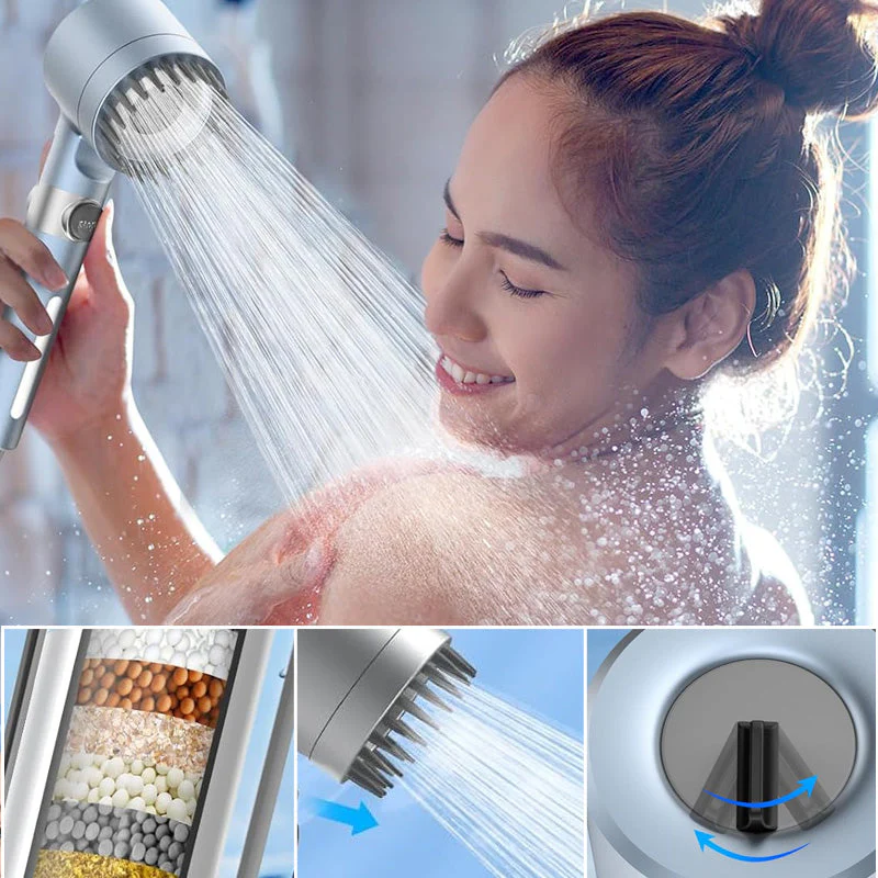 Sakerplus High Pressure Handheld Filtered Showerhead - Image 11