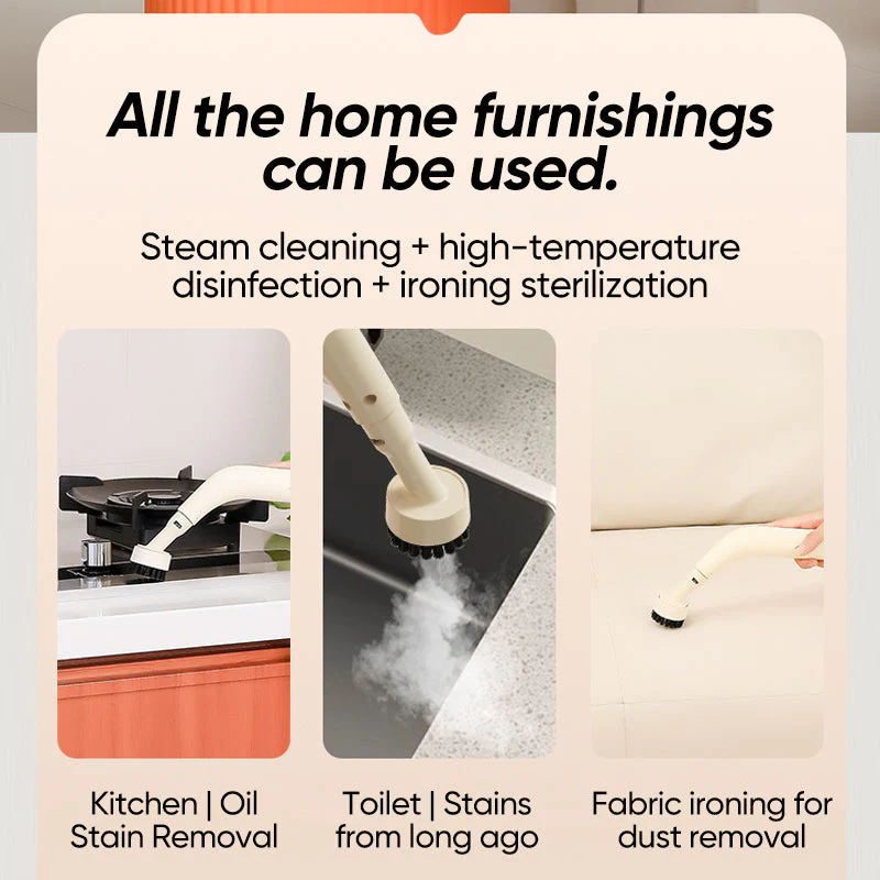 Sakerplus High-Pressure Handheld Steam Cleaner - Image 3