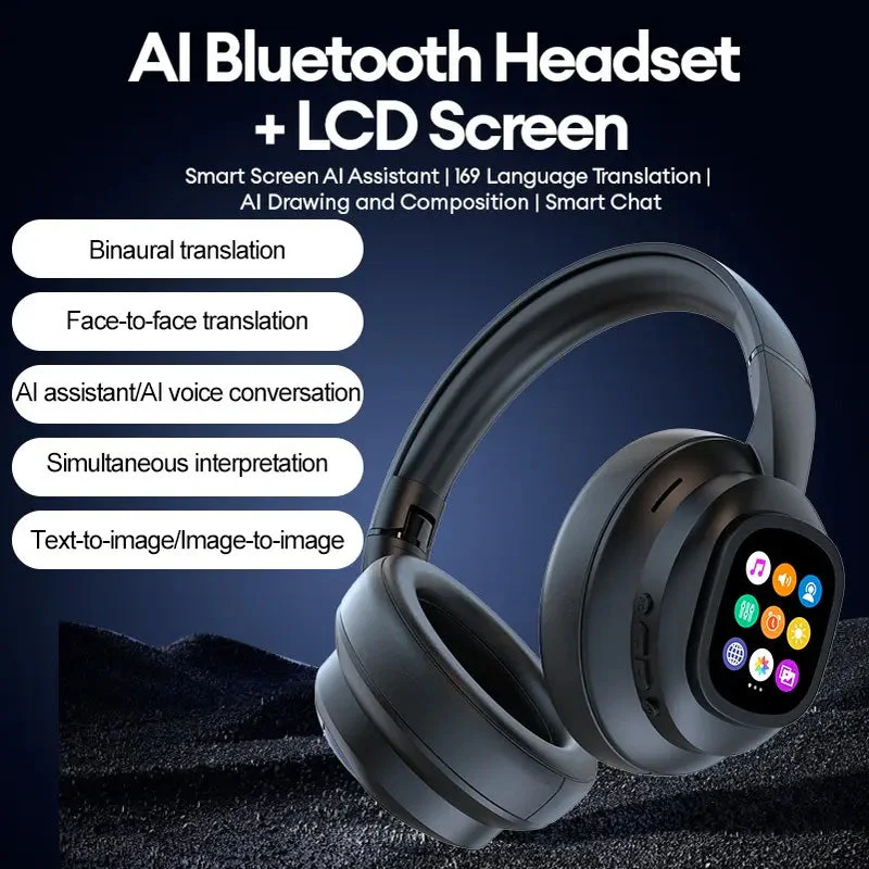Sakerplus Hybrid ANC Wireless Headphones with MP3 - Image 6