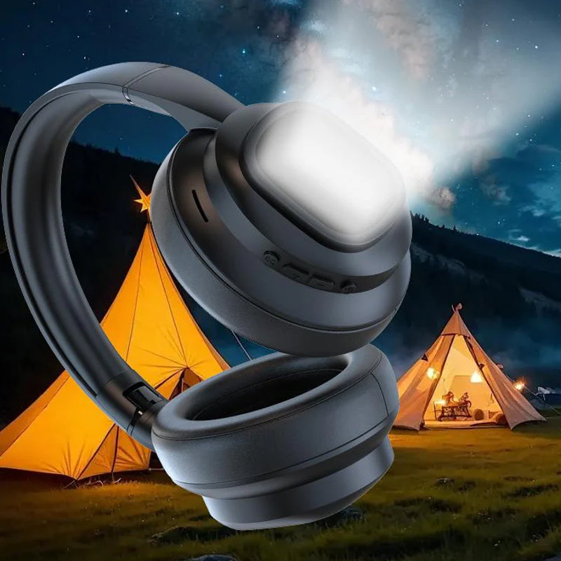 Sakerplus Hybrid ANC Wireless Headphones with MP3 - Image 9