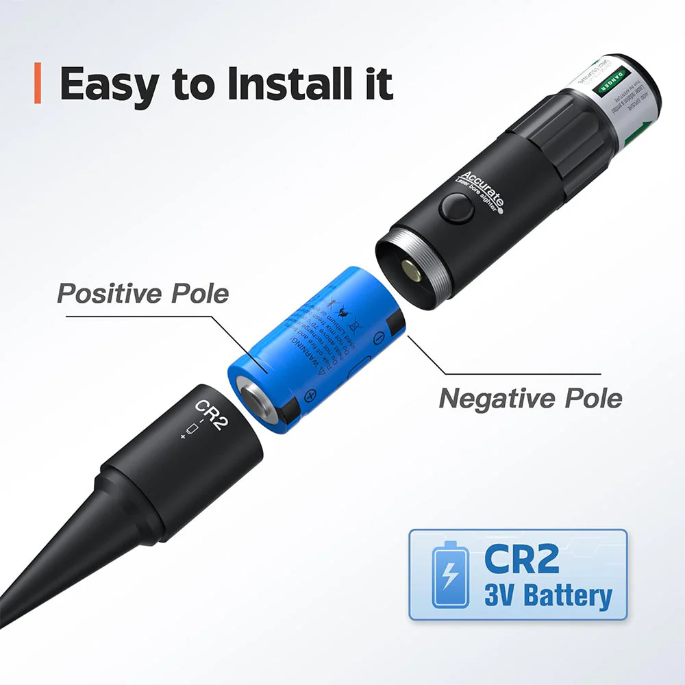 Sakerplus Laser Bore Sighter Kit for All Calibers - Image 6