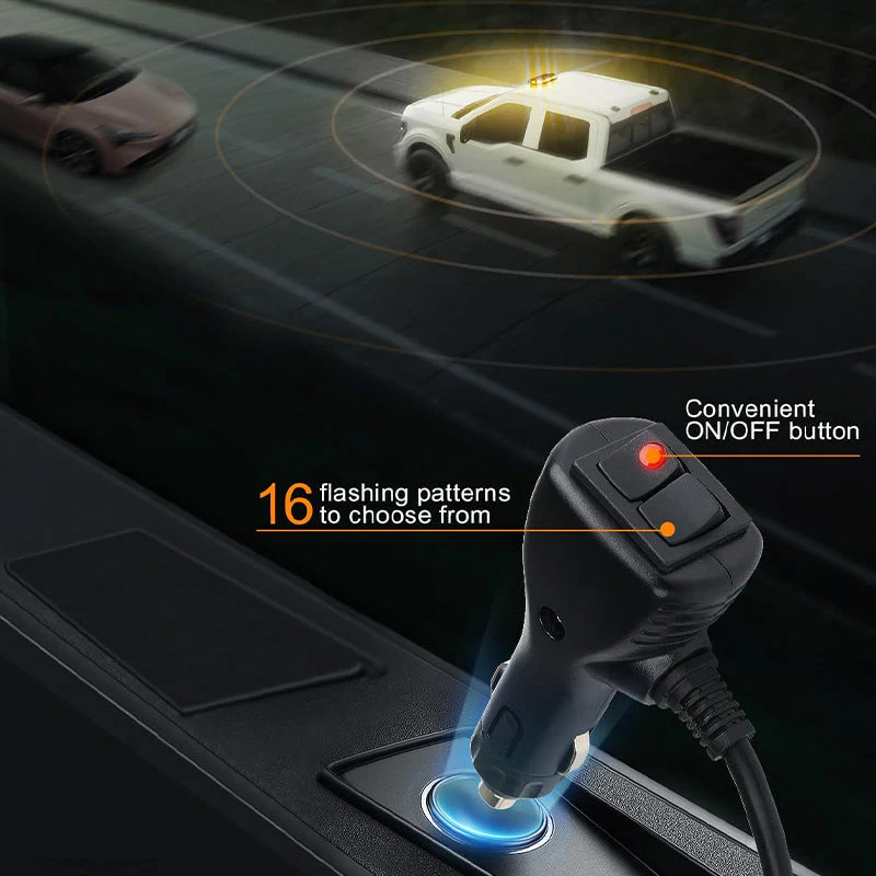 Sakerplus LED Flashing Strobe Light Bar - Image 14
