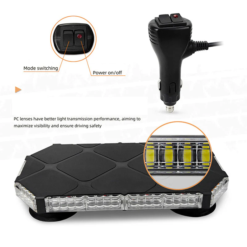 Sakerplus LED Flashing Strobe Light Bar - Image 9