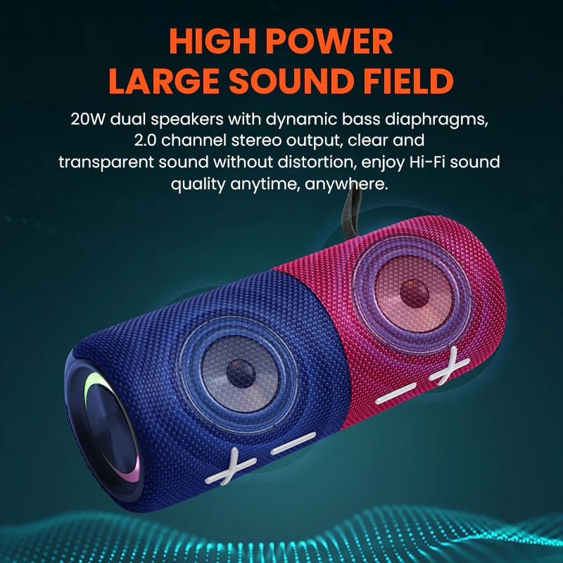 Sakerplus Magnetic Dual Splittable Bluetooth Speaker - Image 10