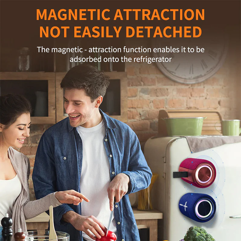 Sakerplus Magnetic Dual Splittable Bluetooth Speaker - Image 8