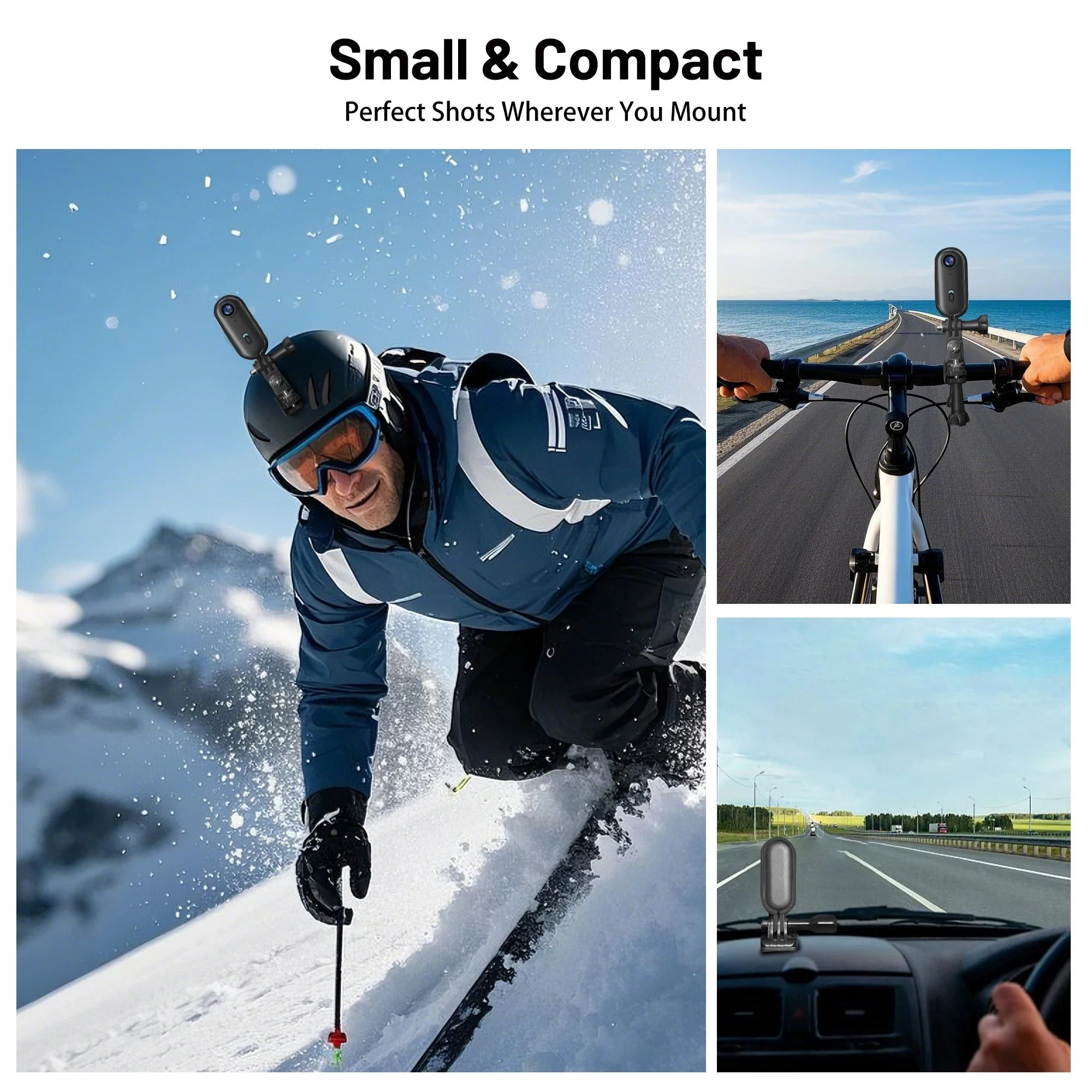 Sakerplus® Magnetic 4K UHD Action Camera - Image 2