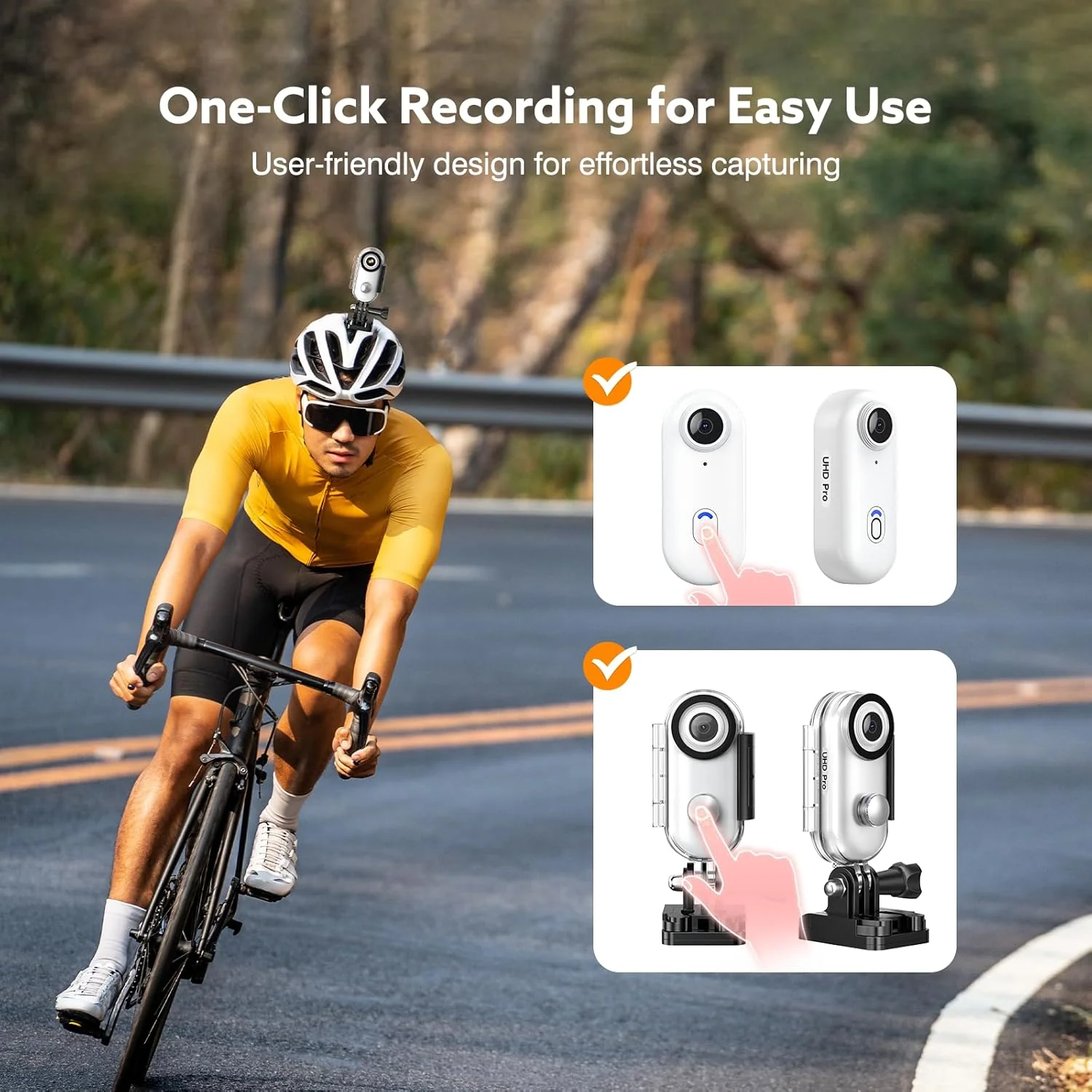 Sakerplus® Magnetic 4K UHD Action Camera - Image 6