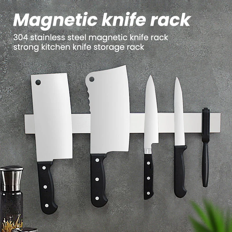 Sakerplus Magnetic Stainless Steel Knife Holder - Image 12
