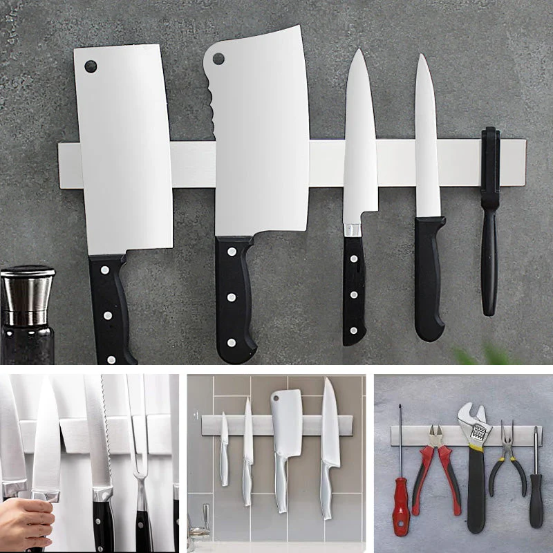 Sakerplus Magnetic Stainless Steel Knife Holder - Image 14