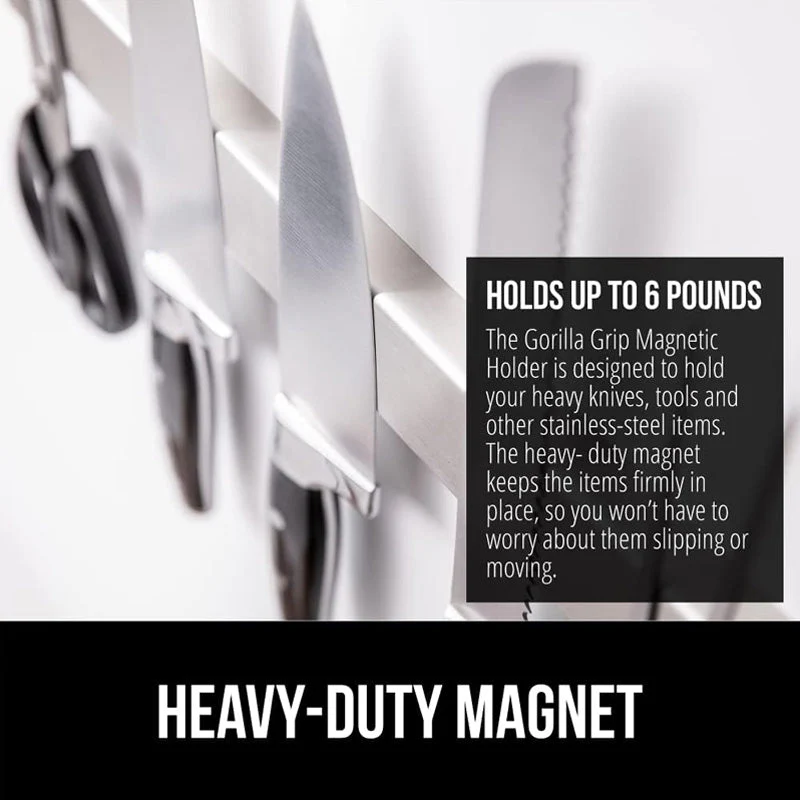 Sakerplus Magnetic Stainless Steel Knife Holder - Image 8
