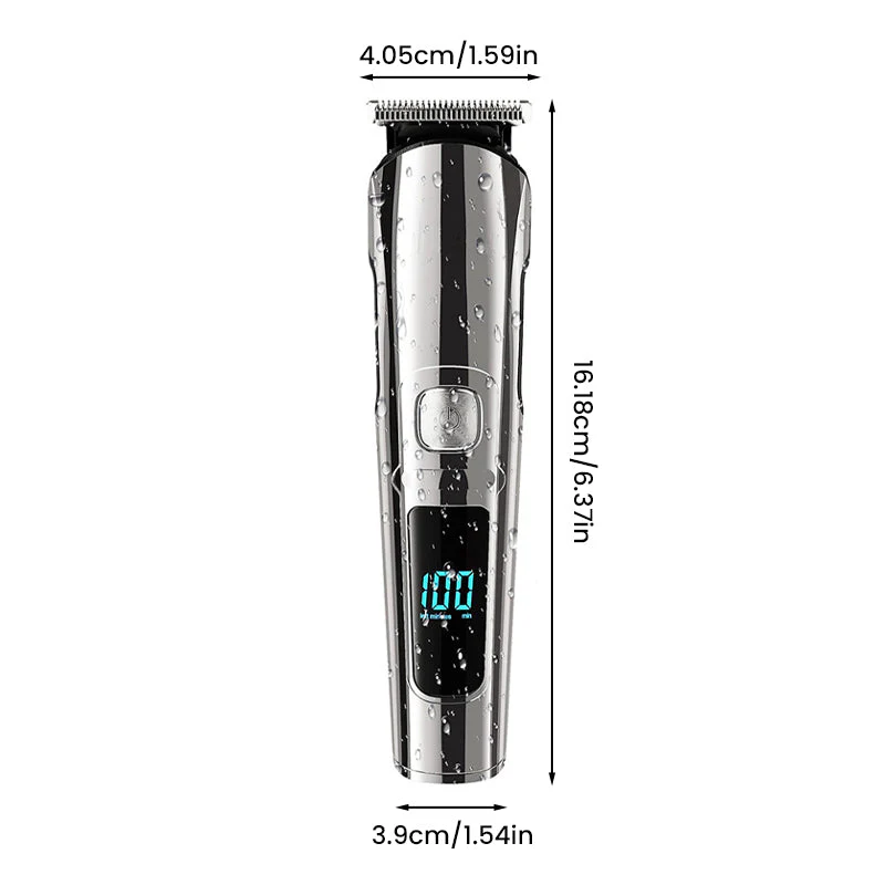 Sakerplus Men’s Waterproof Grooming Kit Clippers - Image 2