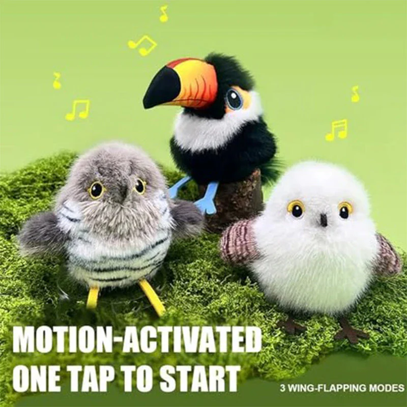 Sakerplus Motion Activated Flapping Bird Toy - Image 10