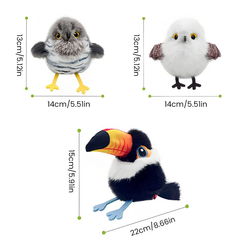 Sakerplus Motion Activated Flapping Bird Toy - Image 12