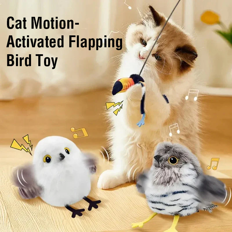 Sakerplus Motion Activated Flapping Bird Toy - Image 13