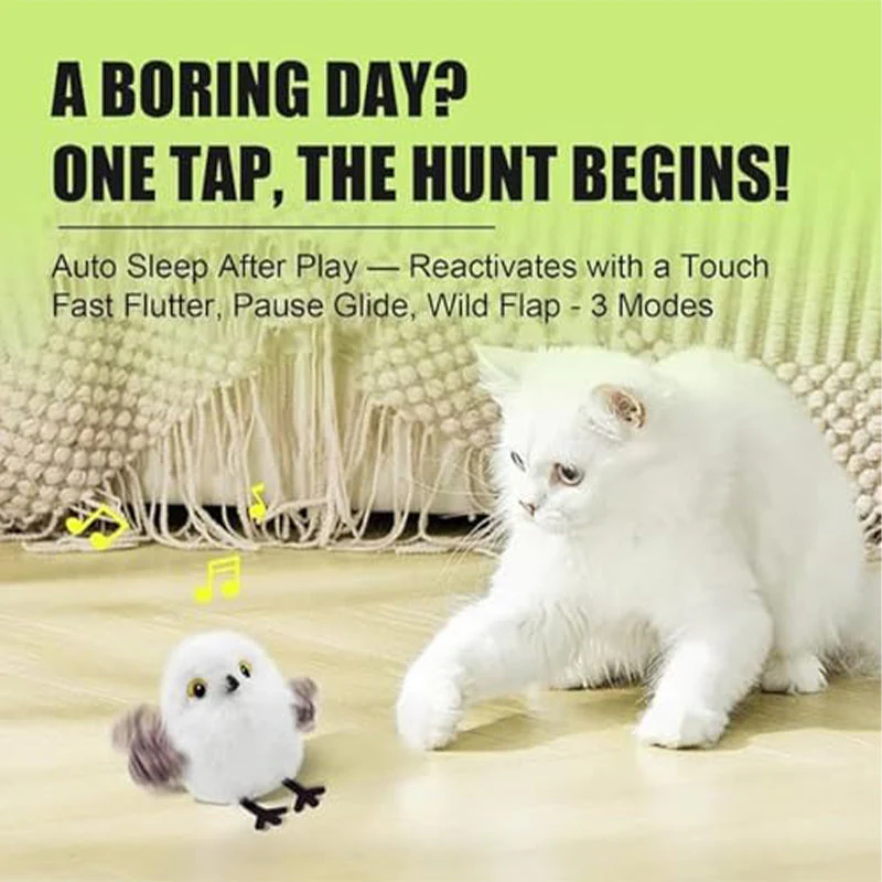 Sakerplus Motion Activated Flapping Bird Toy - Image 5