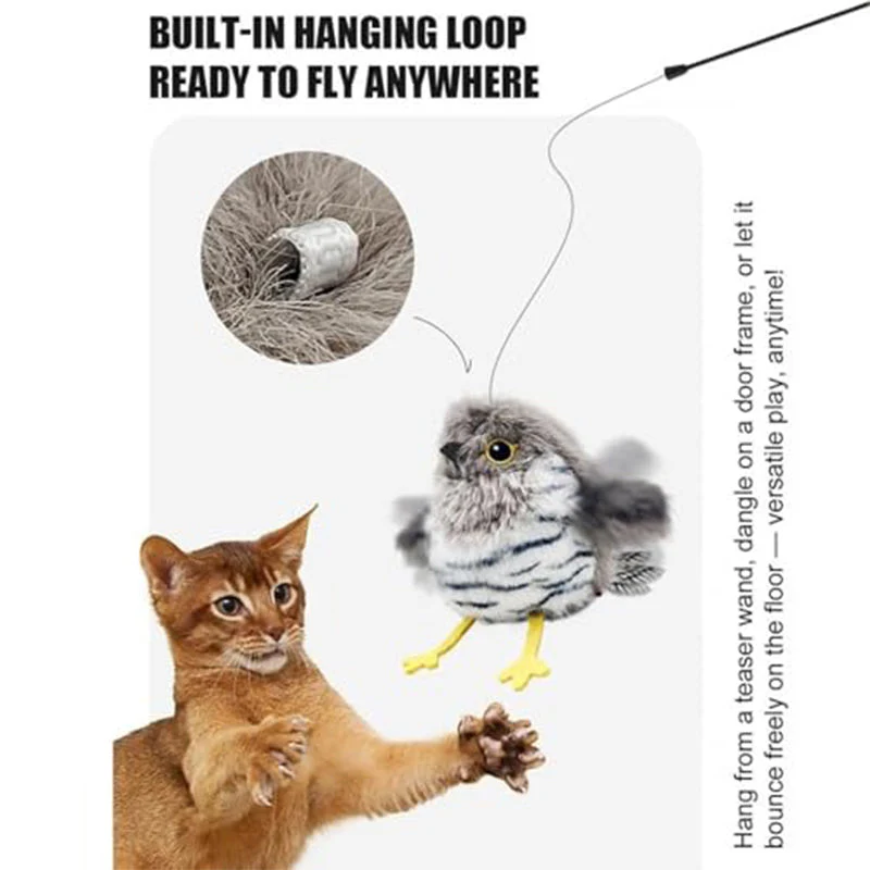 Sakerplus Motion Activated Flapping Bird Toy - Image 7