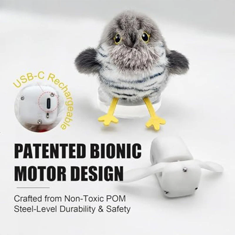 Sakerplus Motion Activated Flapping Bird Toy - Image 9