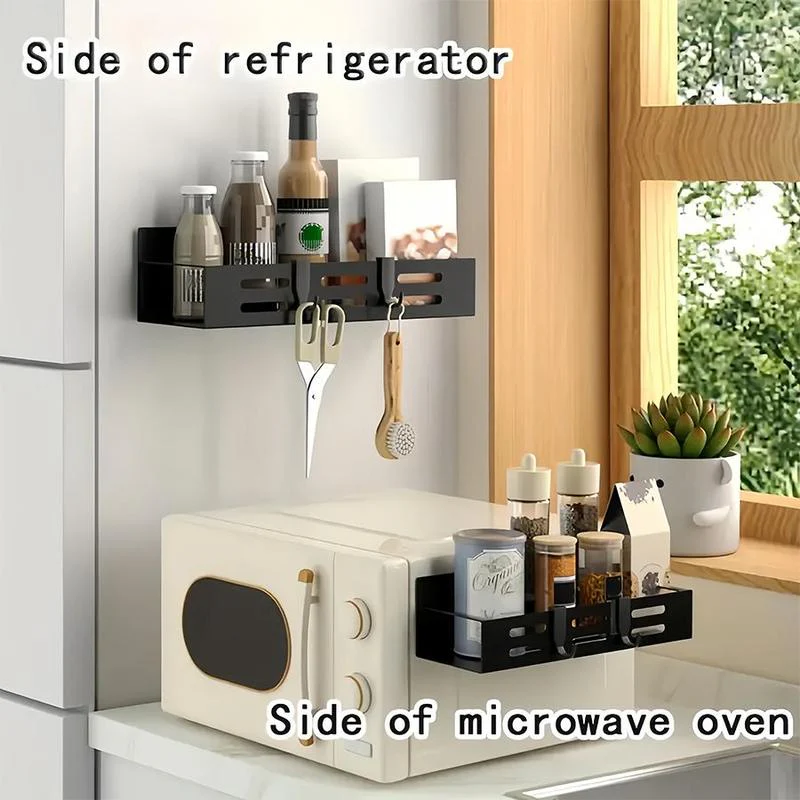 Sakerplus Moveable Magnetic Refrigerator Storage Rack - Image 2