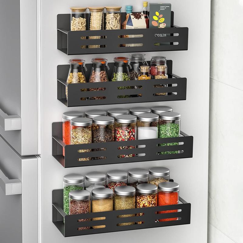 Sakerplus Moveable Magnetic Refrigerator Storage Rack - Image 3