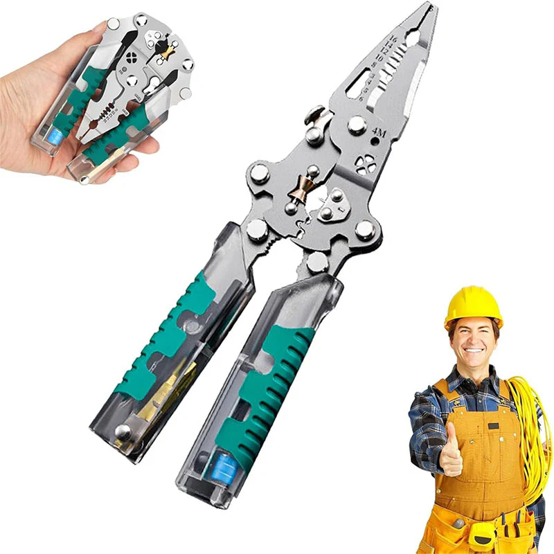 Sakerplus® Multi-function Electrician's Pliers Set - Image 3