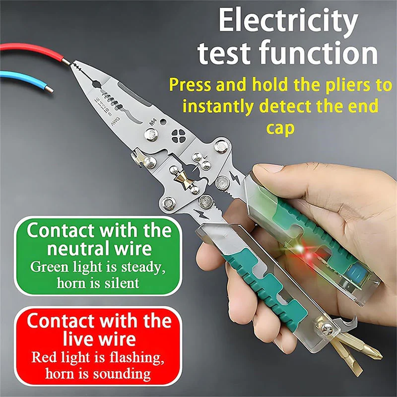 Sakerplus® Multi-function Electrician's Pliers Set - Image 6
