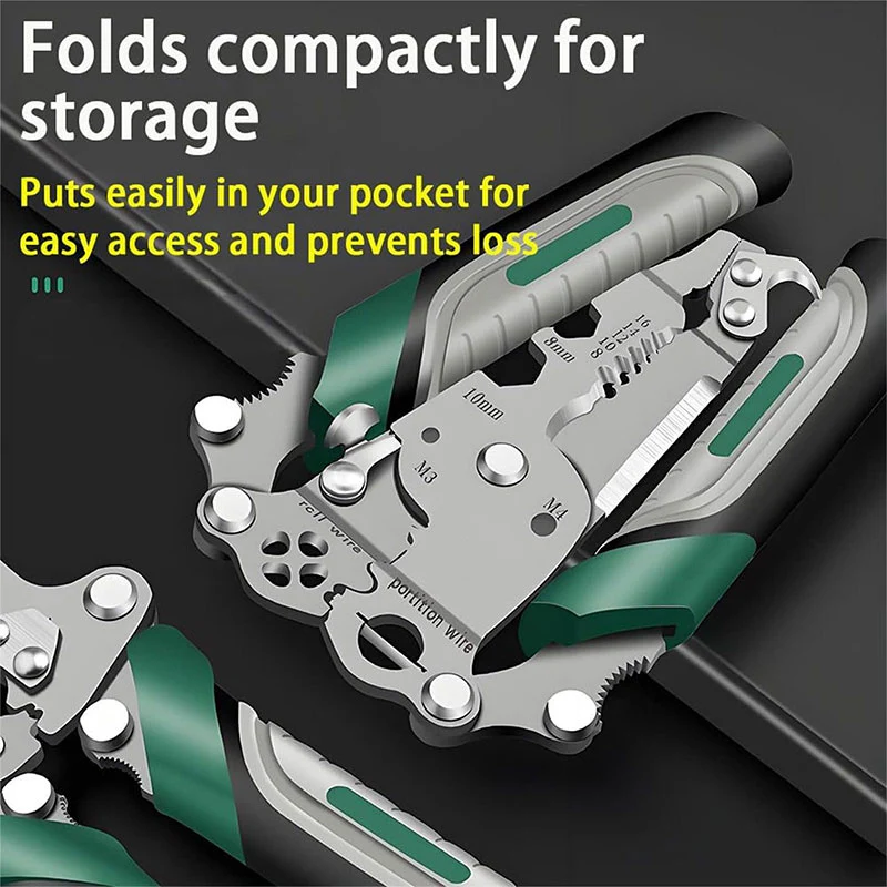 Sakerplus® Multi-function Electrician's Pliers Set - Image 9