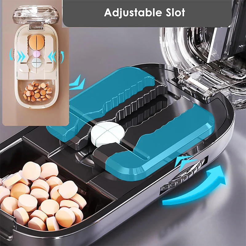 Sakerplus Multi Pill Cutter with Precision Guide - Image 12