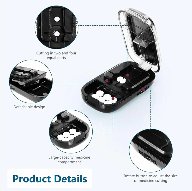 Sakerplus Multi Pill Cutter with Precision Guide - Image 13
