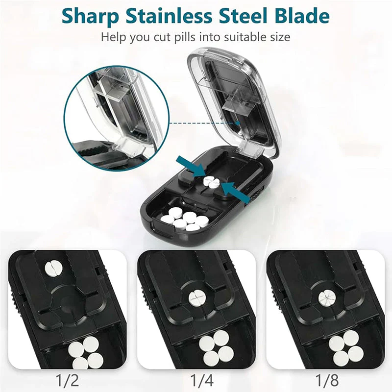 Sakerplus Multi Pill Cutter with Precision Guide - Image 9