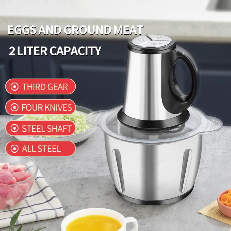 Sakerplus Multifunctional Large Capacity Meat Grinder - Image 2