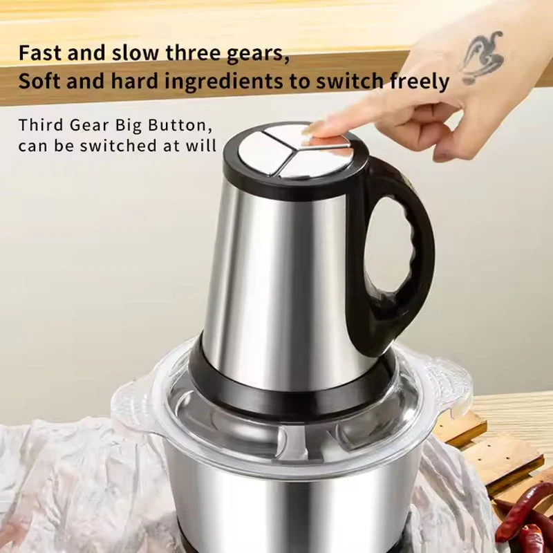 Sakerplus Multifunctional Large Capacity Meat Grinder - Image 6