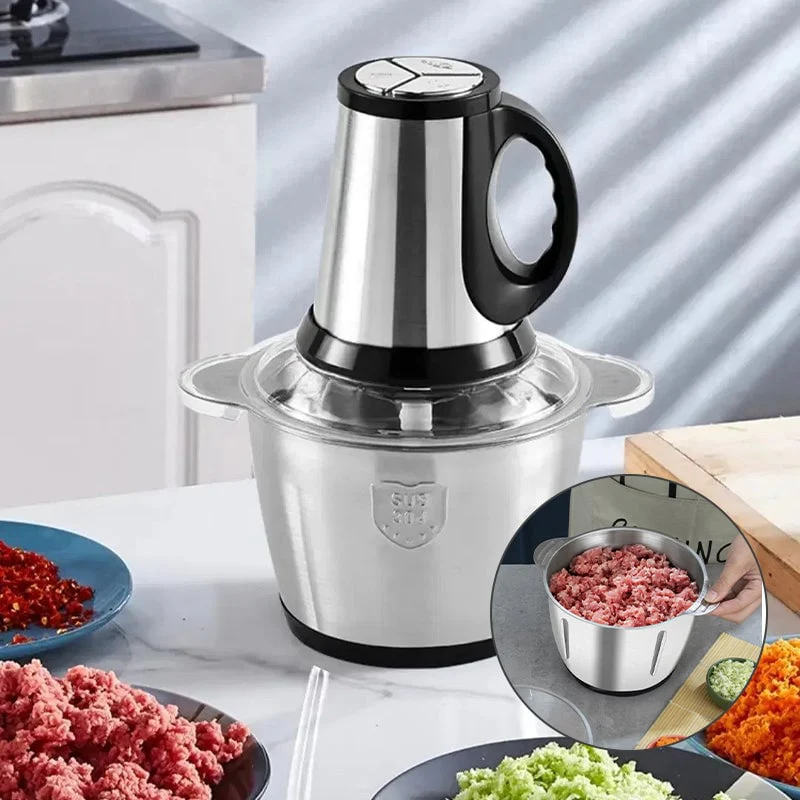 Sakerplus Multifunctional Large Capacity Meat Grinder - Image 9