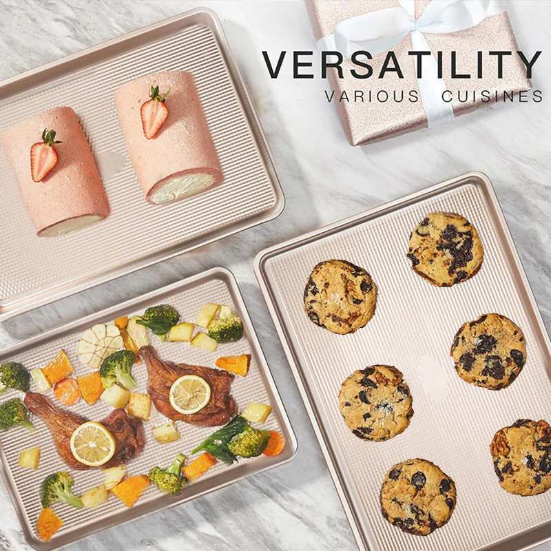 Sakerplus® Nonstick Baking Sheet Pan Set - Image 7