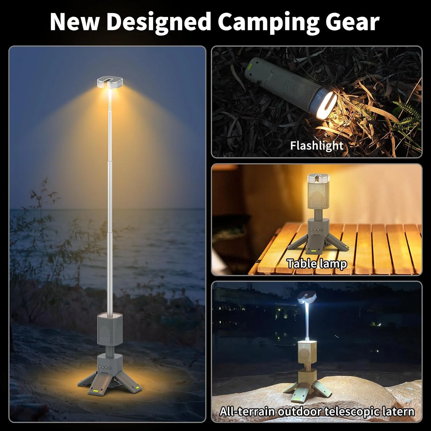 Sakerplus Outdoor Telescopic Camping Light - Image 8