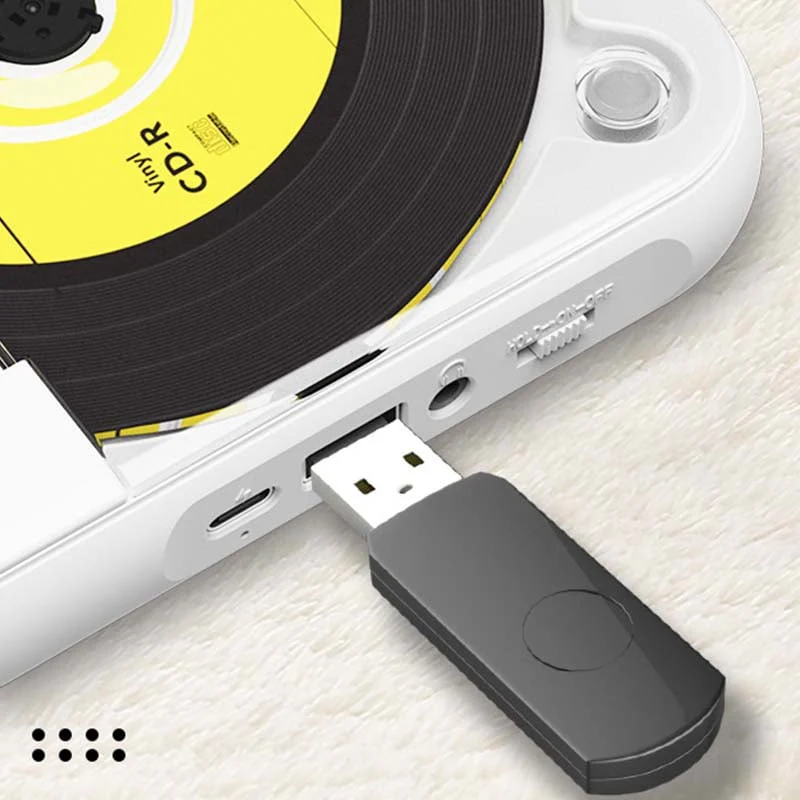 Sakerplus Portable Bluetooth-compatible CD Player - Image 10