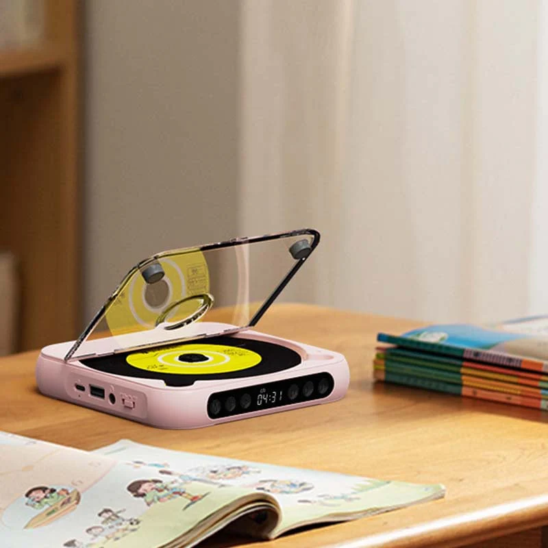 Sakerplus Portable Bluetooth-compatible CD Player - Image 11